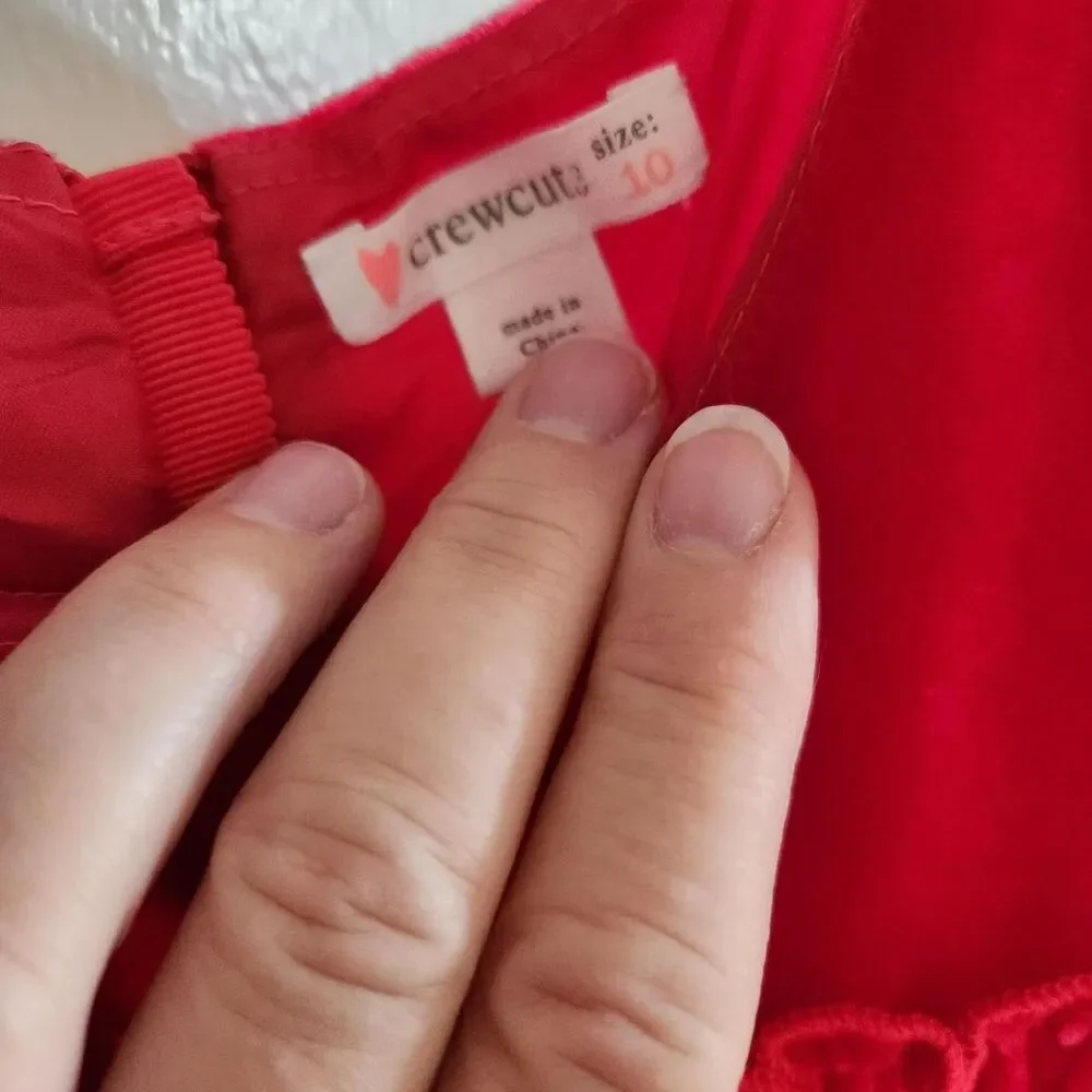 Crewcuts-by-jcrew Red Dress